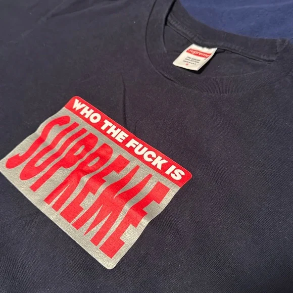 Who the F*** is SUPREME tee - Picture 1 of 2